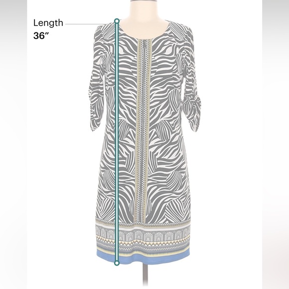 NWT Laundry by Shelli Segal Size 6 Casual dress - Picture 3 of 4